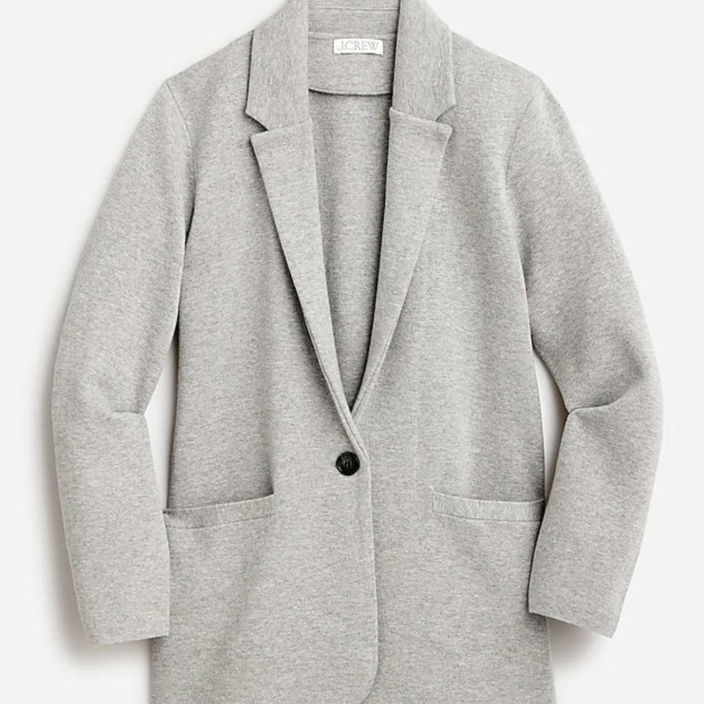 J. Crew Cecile relaxed sweater-blazer